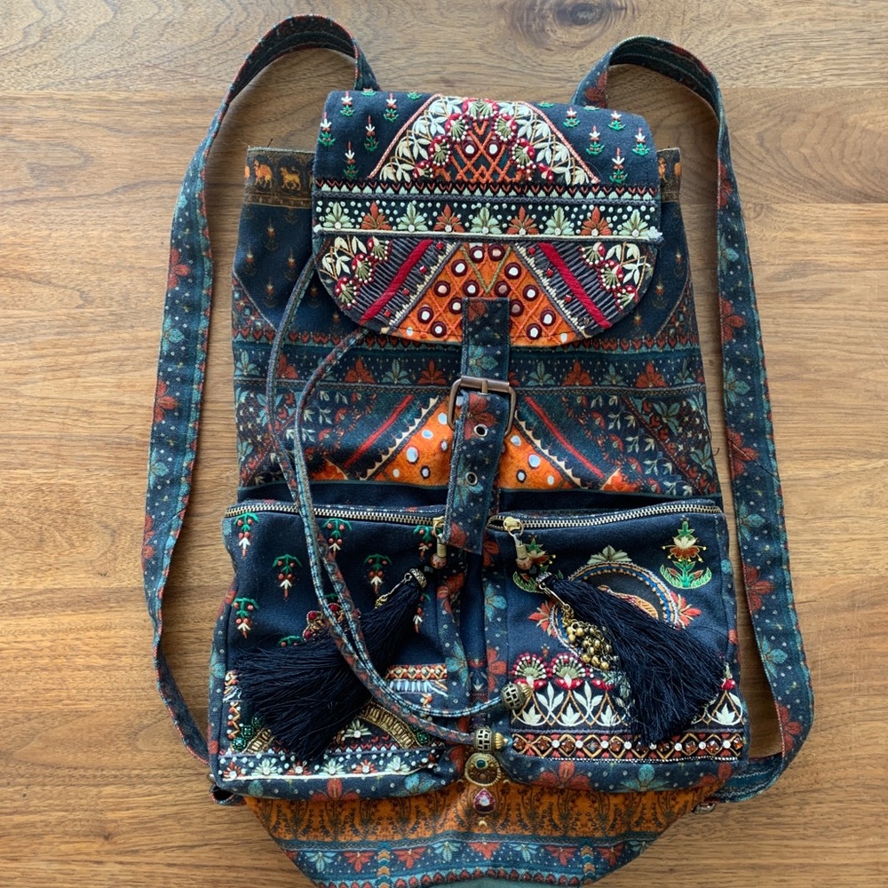 ❤️SOLD❤️ Camilla Bliss of Bohemia Backpack  $499 - Picture 4 of 8